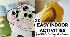 Easy Indoor Activities for Kids to Try