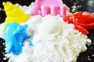 DIY Kinetic Sand Recipe for Kids