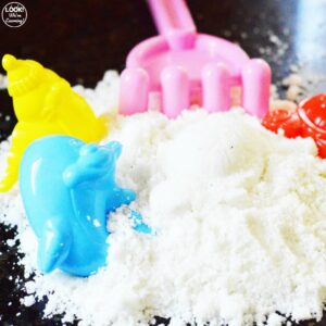 Easy DIY Kinetic Sand Recipe