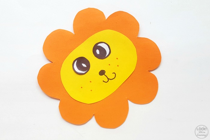 Easy Toilet Paper Roll Lion Craft