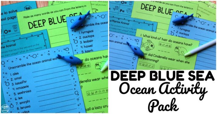 Fun Deep Blue Sea Ocean Activity Set
