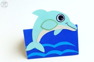 How to Make a Dolphin 3D Craft