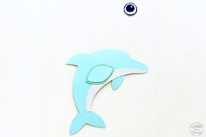 Making a Simple Paper Dolphin Craft