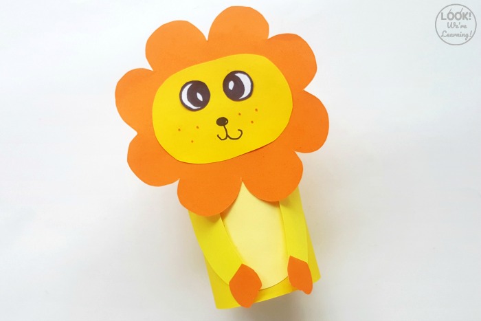 Making a Toilet Paper Roll Lion
