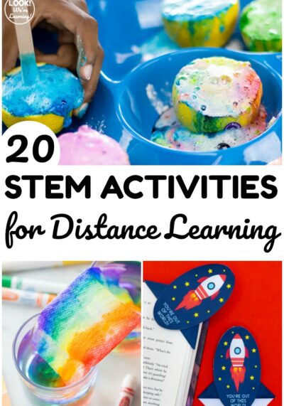 This list of 20 STEM activities for distance learning are fun and easy to help students practice STEM concepts at home!This list of 20 STEM activities for distance learning are fun and easy to help students practice STEM concepts at home!