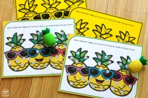 Pineapple Multiplication by 4 Game