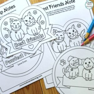 Printable Best Friend Notes for Kids