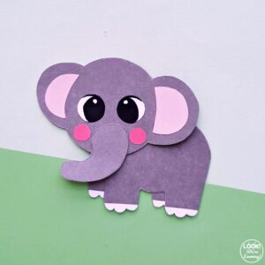 Making a Simple Elephant Paper Craft