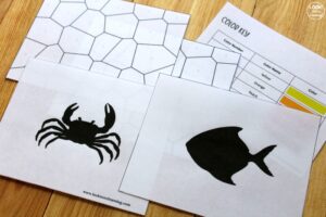 Simple Marine Animal Suncatcher Craft