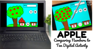 Digital Apple Picking Game for Comparing Numbers