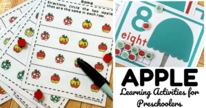 Fun and Easy Apple Activities for Preschoolers