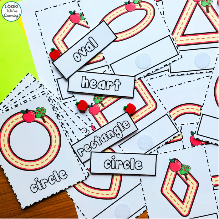Shape Tracing Activity for Fall