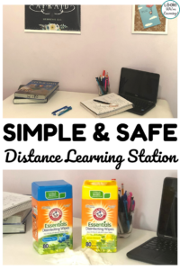 How to Set Up A Simple and Safe Distance Learning Station for Your Kids This School Year