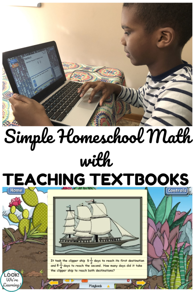 How to Use Teaching Textbooks for Simple Homeschool Math