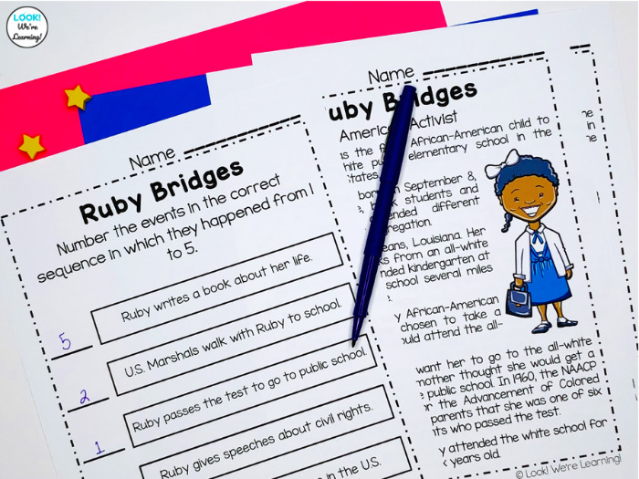 Teaching Elementary Students about Ruby Bridges