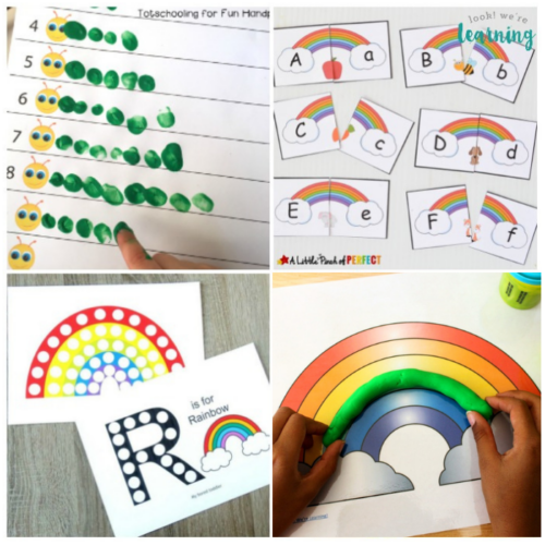 Free Spring Printables for Preschoolers - Look! We're Learning!