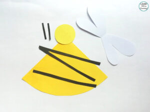 Paper Bee Craft for Kids