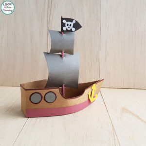 Paper Pirate Ship Craft