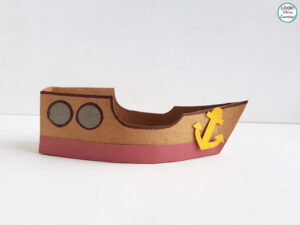 Paper Pirate Ship Instructions