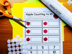 Creating a Reusable Math Center Activity