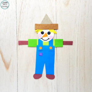 Making a Paper Scarecrow with Kids