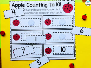 Turning a Worksheet into a Reusable Math Center Activity