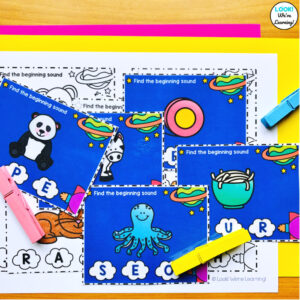Beginning Letter Sound Activity Cards