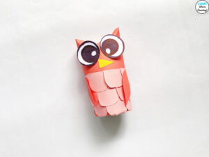 Cute Toilet Paper Roll Owl Craft