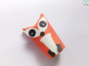 Fun Paper Fox Craft to Make with Kids