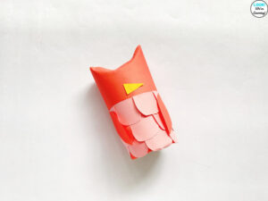How to Make a Paper Roll Owl