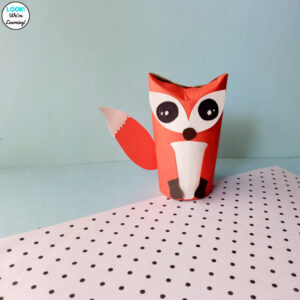 Making a Toilet Paper Roll Fox Craft