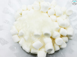 Marshmallow Edible Playdough Supplies