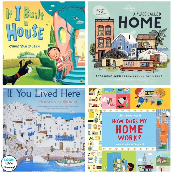 Books about Types of Homes for Kids