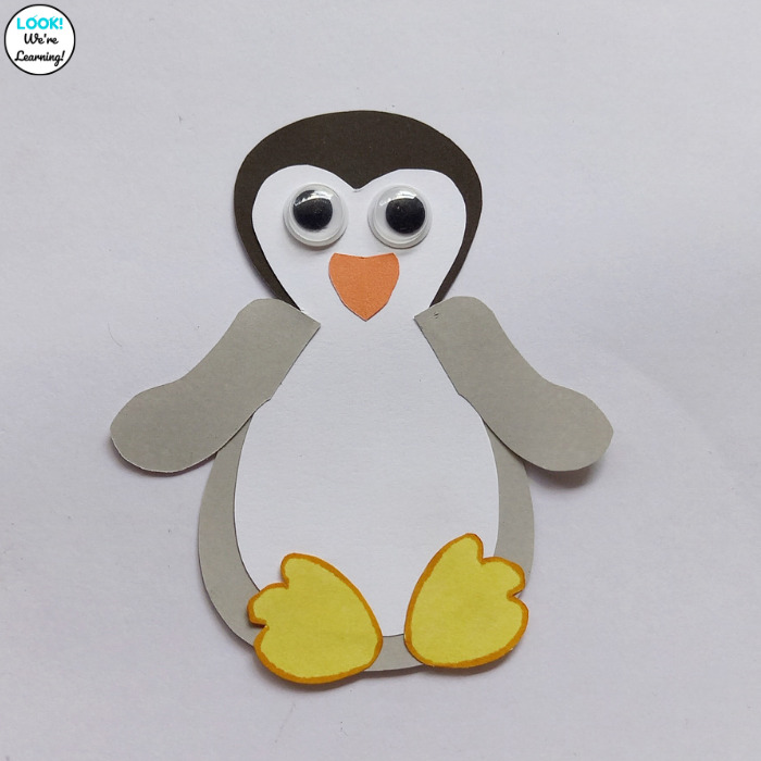 Easy Penguin Paper Craft