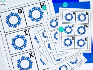 English Alphabet Matching Activity for Kids