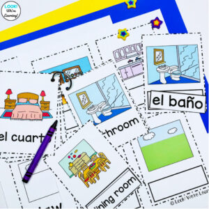 Learning Parts of the House Vocabulary in Spanish