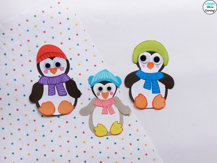 Penguin Family Paper Craft