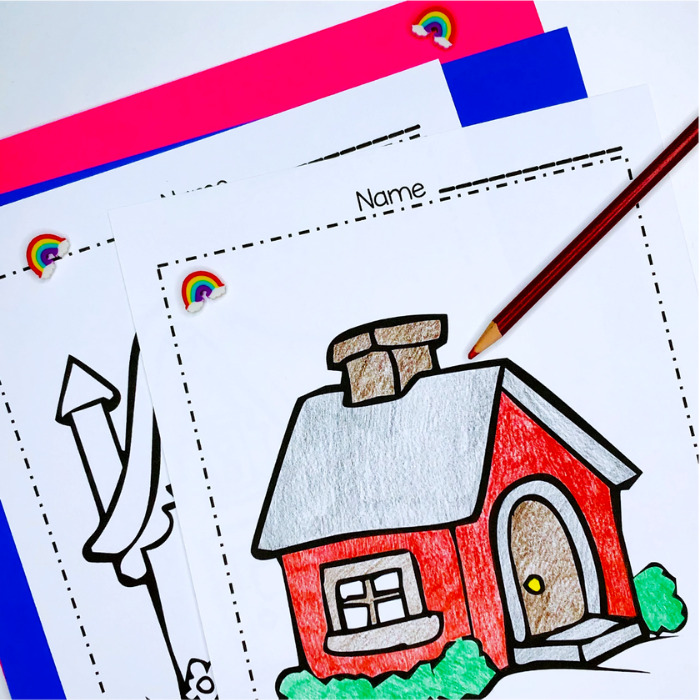 Printable House Coloring Pages for Kids