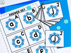 Spanish Letter Matching Activity for Kids