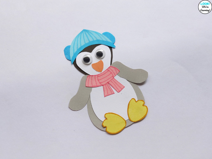 Winter Penguin Paper Craft