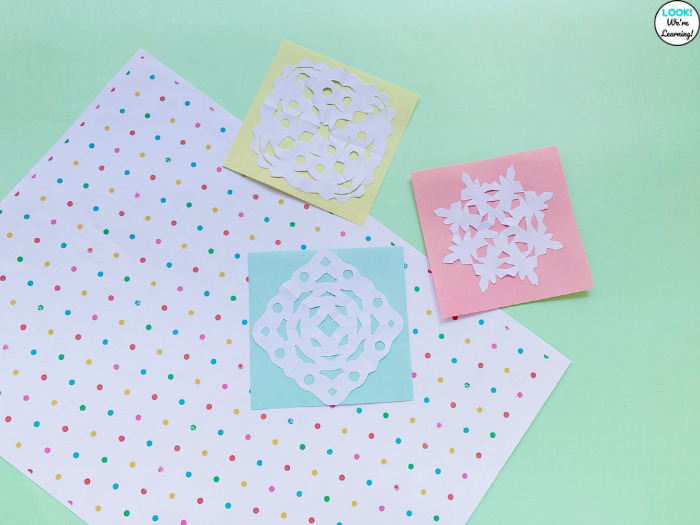 Simple Paper Snowflake Craft