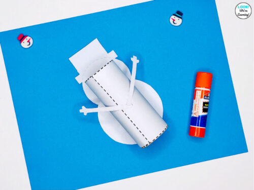 Easy Toilet Paper Roll Snowman Craft for Kids - Look! We're Learning!