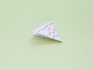 Tracing the Paper Snowflake Template