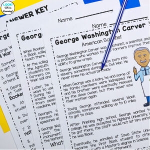 Elementary George Washington Carver History Lesson