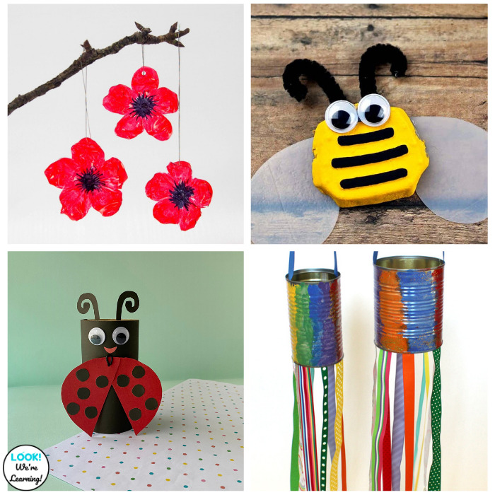 Fun Recycled Crafts for Kids to Make