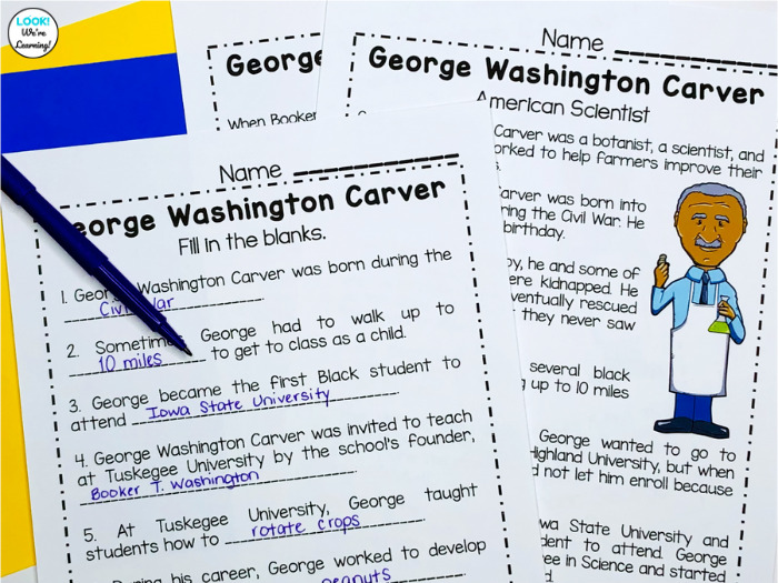 George Washington Carver History Lesson