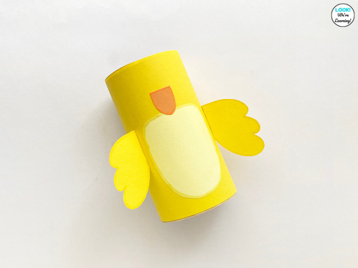 Easy Paper Baby Chick Craft for Kids