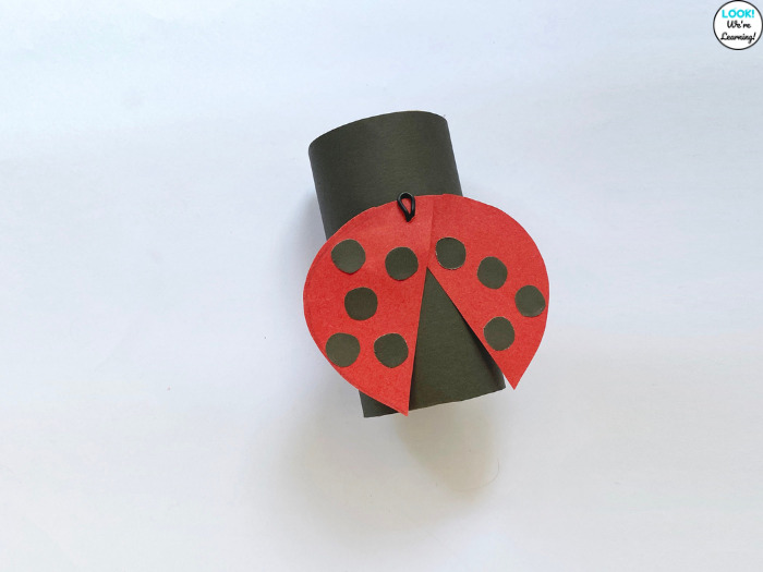 How to Make a Ladybug from a Toilet Paper Roll