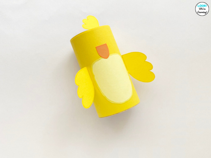 Making a Paper Roll Chick