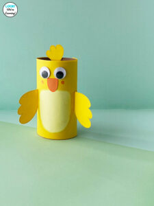 Making a Toilet Paper Roll Chick Craft